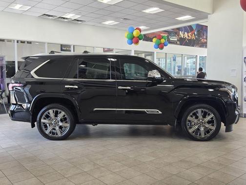 Midnight Black 2026 Toyota Sequoia Capstone