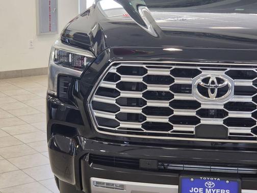 Midnight Black 2026 Toyota Sequoia Capstone