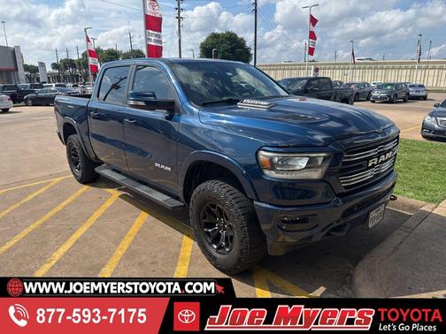 Patriot Blue Pearlcoat 2021 RAM 1500 Laramie