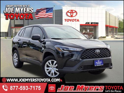 Jet Black 2025 Toyota Corolla Cross L