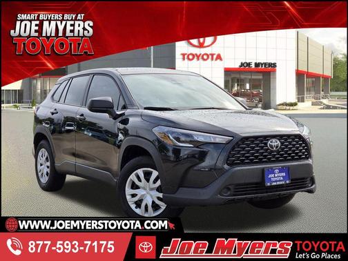 Jet Black 2025 Toyota Corolla Cross L