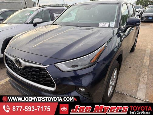 Blueprint 2025 Toyota Highlander LE