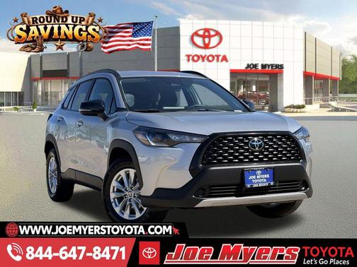 Sonic Silver 2025 Toyota Corolla Cross LE