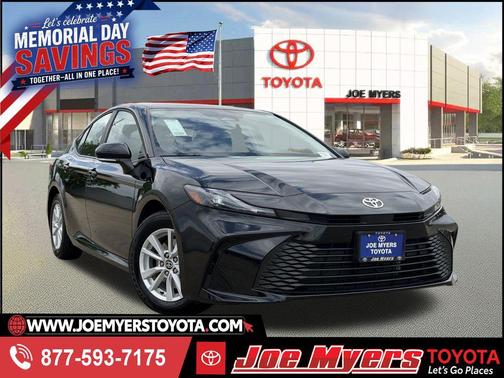 Black 2026 Toyota Camry LE