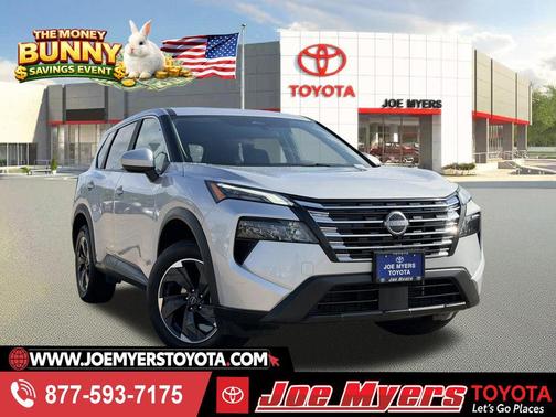 Brilliant Silver Metallic 2025 Nissan Rogue SV
