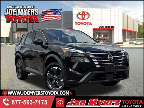 Super Black 2025 Nissan Rogue SV