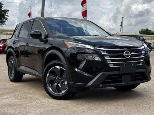 Super Black 2025 Nissan Rogue SV
