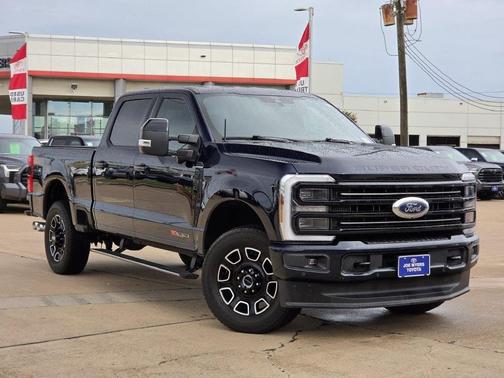 Antimatter Blue Metallic 2025 Ford F-250 Platinum