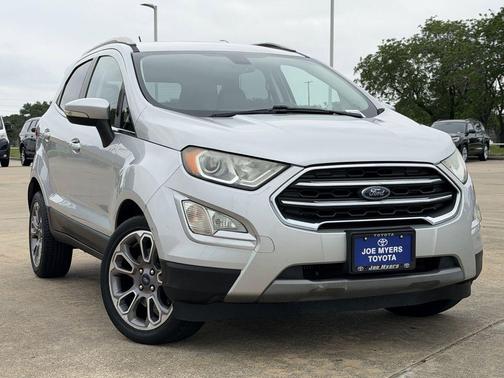 Silver Metallic 2021 Ford EcoSport Titanium