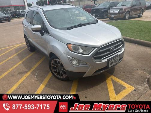Silver Metallic 2021 Ford EcoSport Titanium
