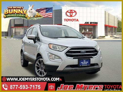Silver Metallic 2021 Ford EcoSport Titanium