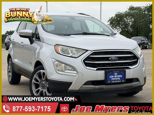 Silver Metallic 2021 Ford EcoSport Titanium