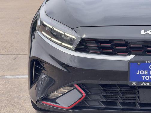Aurora Black 2023 Kia Forte GT