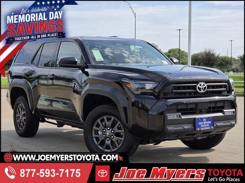 Black 2025 Toyota 4Runner SR5