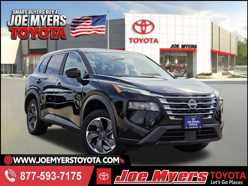 Super Black 2025 Nissan Rogue SV