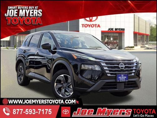 Super Black 2025 Nissan Rogue SV