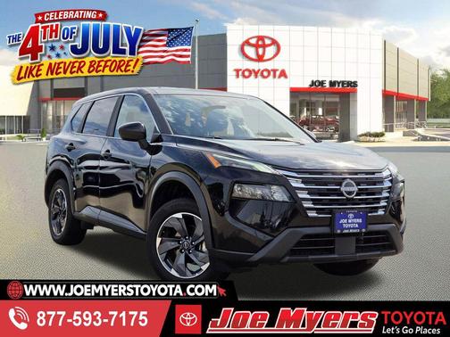 Super Black 2025 Nissan Rogue SV