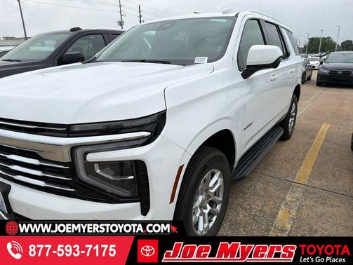 Summit White 2025 Chevrolet Tahoe LT