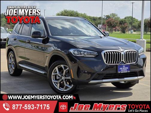 Black 2024 BMW X3 sDrive30i
