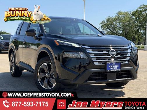 Super Black 2025 Nissan Rogue SV