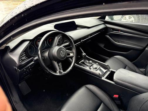 Jet Black Mica 2025 Mazda Mazda3 FWD w/Preferred Package