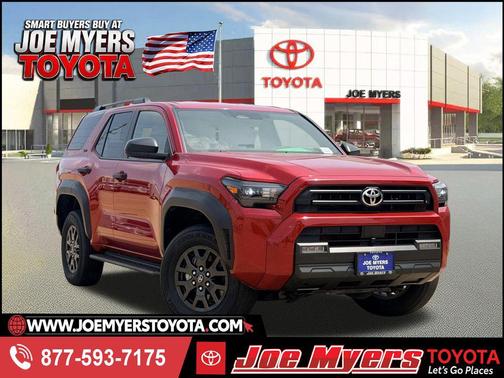 Supersonic Red 2025 Toyota 4Runner SR5