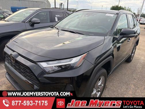 Midnight Black Metallic 2025 Toyota RAV4 XLE