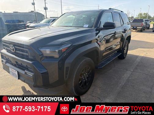 Black 2025 Toyota 4Runner SR5