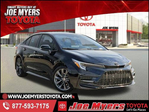 Midnight Black Metallic 2026 Toyota Corolla SE