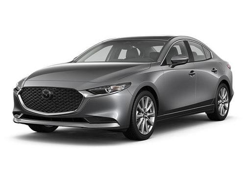 Machine Gray Metallic 2025 Mazda Mazda3 FWD w/Preferred Package
