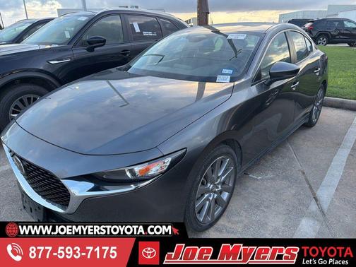 Machine Gray Metallic 2025 Mazda Mazda3 FWD w/Preferred Package