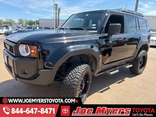 Black 2025 Toyota Land Cruiser 1958