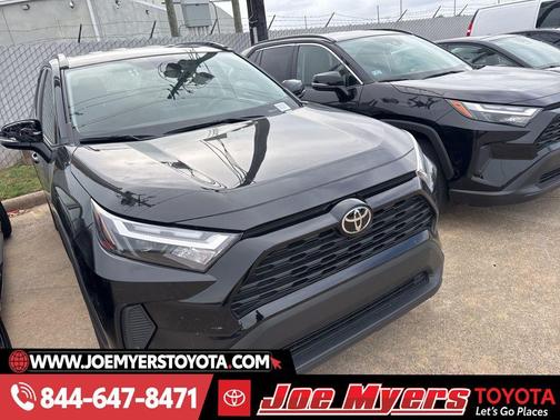 Midnight Black Metallic 2025 Toyota RAV4 XLE