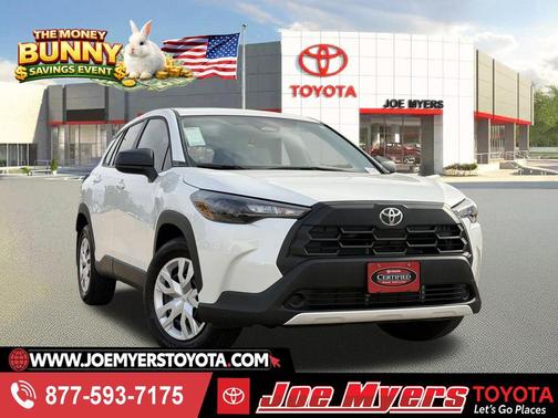 Wind Chill Pearl 2026 Toyota Corolla Cross L