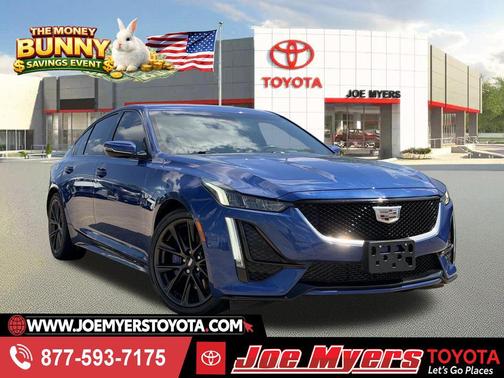 Wave Metallic 2023 Cadillac CT5 Sport