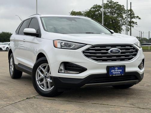 Oxford White 2021 Ford Edge SEL