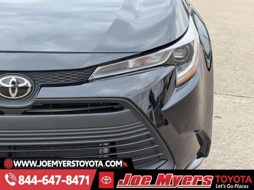 Midnight Black Metallic 2024 Toyota Corolla LE
