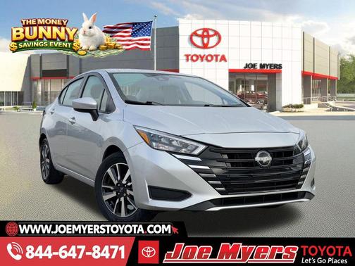 Brilliant Silver Metallic 2025 Nissan Versa 1.6 SV