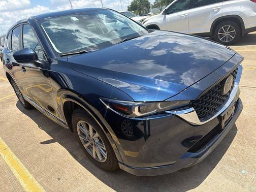 Deep Crystal Blue Mica 2025 Mazda CX-5 2.5 S Preferred Package