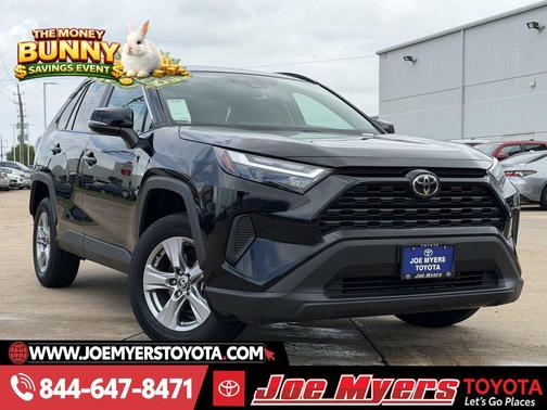 Midnight Black Metallic 2025 Toyota RAV4 XLE