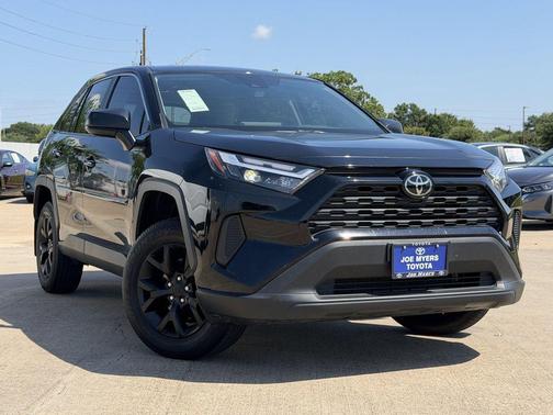 Midnight Black Metallic 2024 Toyota RAV4 LE