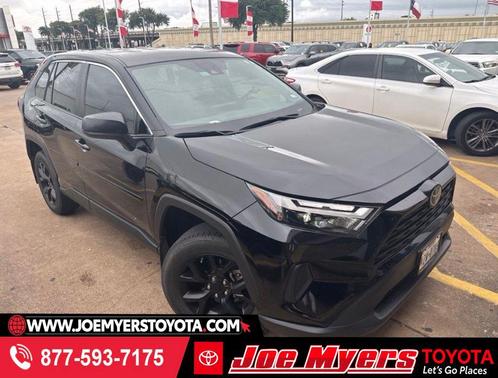 Midnight Black Metallic 2024 Toyota RAV4 LE