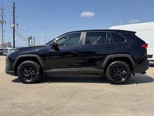 Midnight Black Metallic 2024 Toyota RAV4 LE