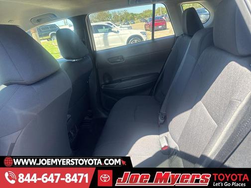 Jet Black 2025 Toyota Corolla Cross LE