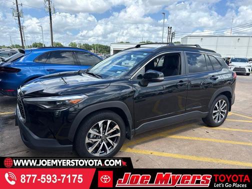 Jet Black 2023 Toyota Corolla Cross XLE