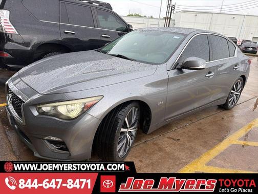 Graphite Shadow 2018 INFINITI Q50 3.0t LUXE