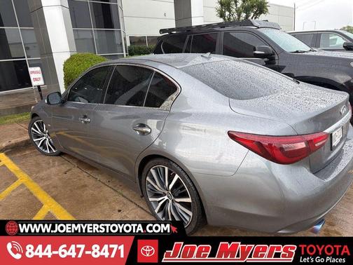 Graphite Shadow 2018 INFINITI Q50 3.0t LUXE