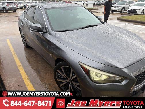 Graphite Shadow 2018 INFINITI Q50 3.0t LUXE