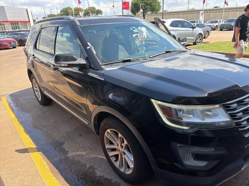 Shadow Black 2017 Ford Explorer XLT