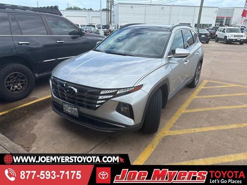 Shimmering Silver 2022 Hyundai TUCSON Limited